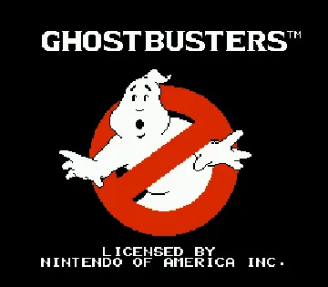 Ghostbusters (USA) screen shot title